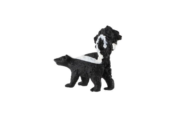 Skunk pruhowany plastik zooted 5cm w woreczku
