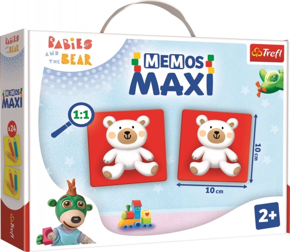 Maxi memo Trefliki i miś