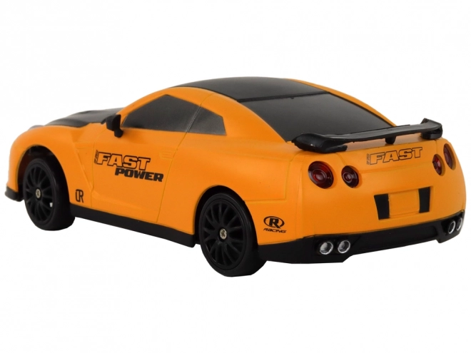 Zdalnie sterowany samochód sportowy R/C 1:24 wymienne koła – Żółte