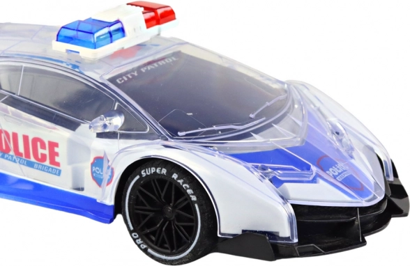Sportowy policyjny design w skali 1:16