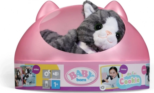BABY born interaktywna kotka Cookie z transporterem