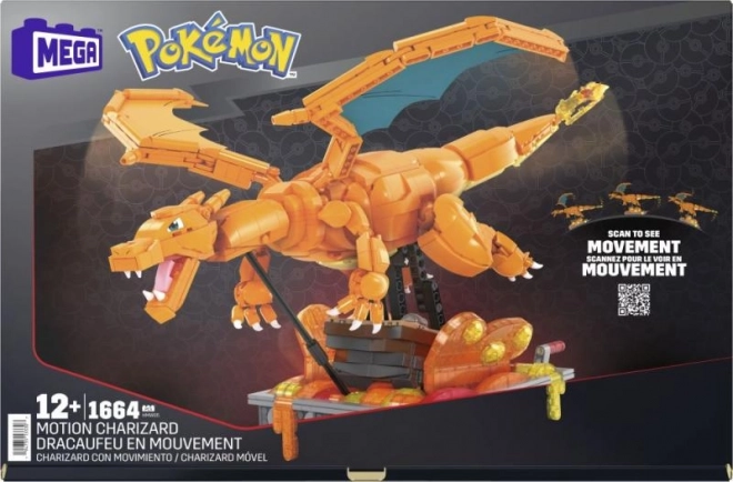 Konstrukcyjny zestaw Mega Pokemon Mechaniczny Charizard