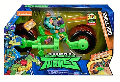 Motocykl Wojownicze Żółwie Ninja z figurką