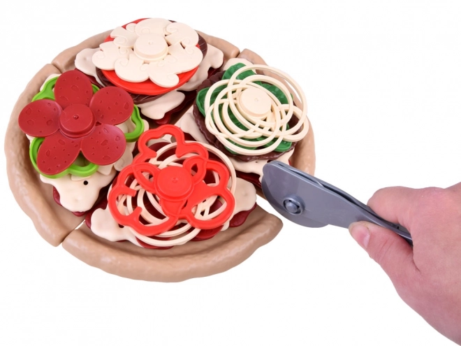 Zestaw kuchenny do przygotowywania pizzy dla dzieci