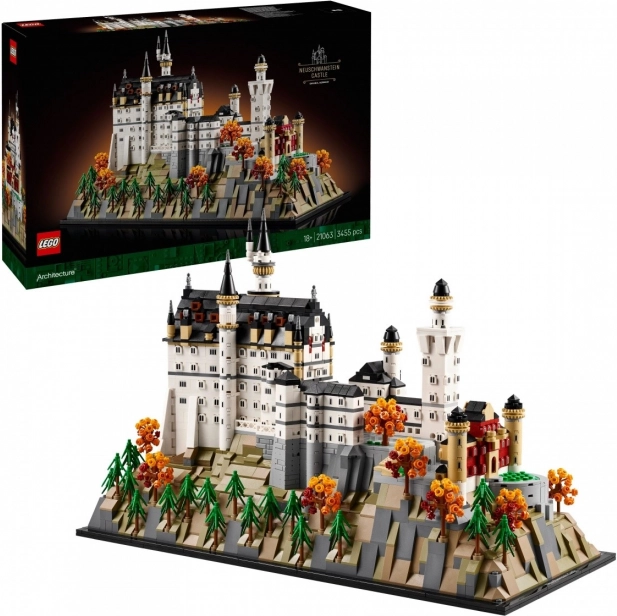 LEGO Architecture Zamek Neuschwanstein 3455 szt.