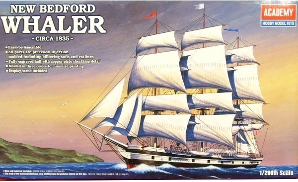 Plastikowy model statku New Bedford Whaler 1:200 od Academy
