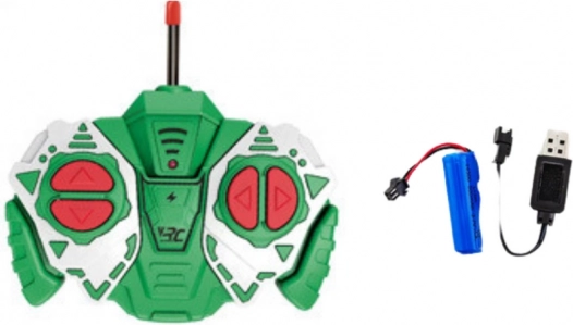 Zielony zdalnie sterowany traktor 1:24