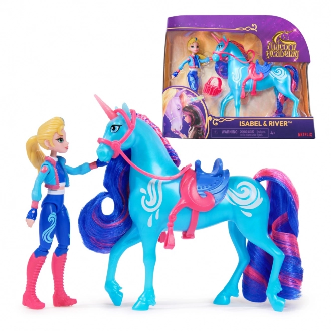 Figurki z Unicorn Academy 11 cm Isabel i River