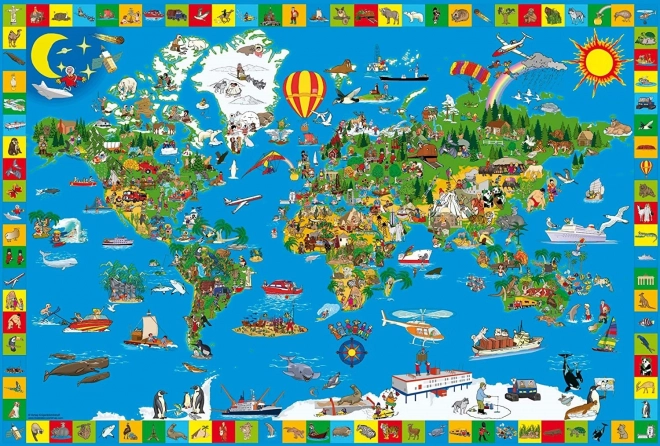 Puzzle Twój niesamowity świat 200 elementów