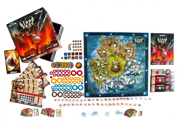 Strategiczna gra planszowa Blood Rage