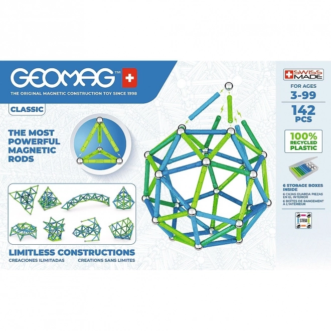 Geomag Classic 142 elementów