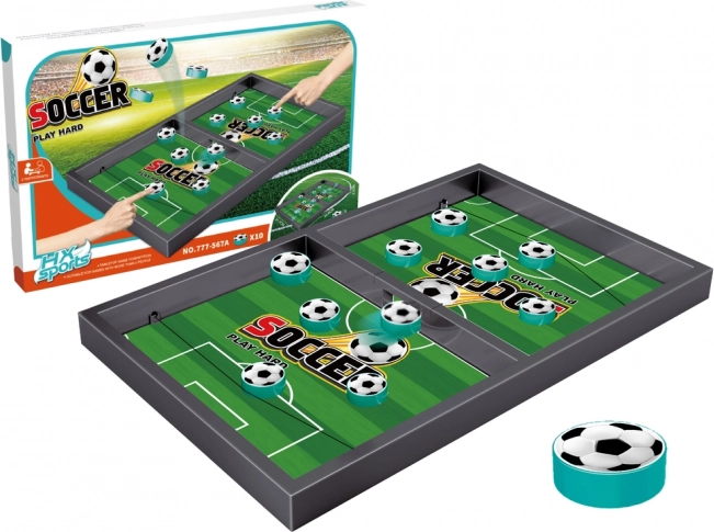 Stolikowy mini futbol – gra zręcznościowa z krążkami