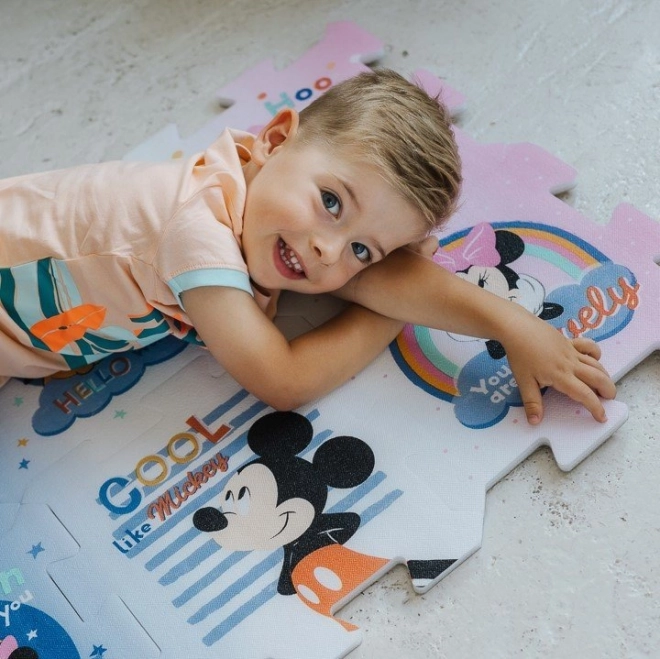 Piankowe puzzle Myszka Miki i Przyjaciele