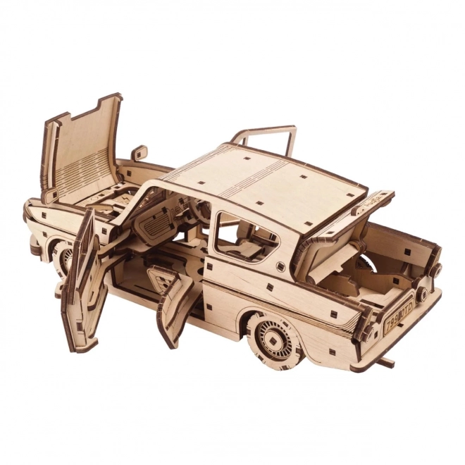 Ugears 3D drewniana mechaniczna układanka Harry Potter Latający Ford Anglia