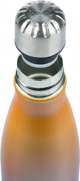 Termobutelka żółto‑fioletowa 500 ml