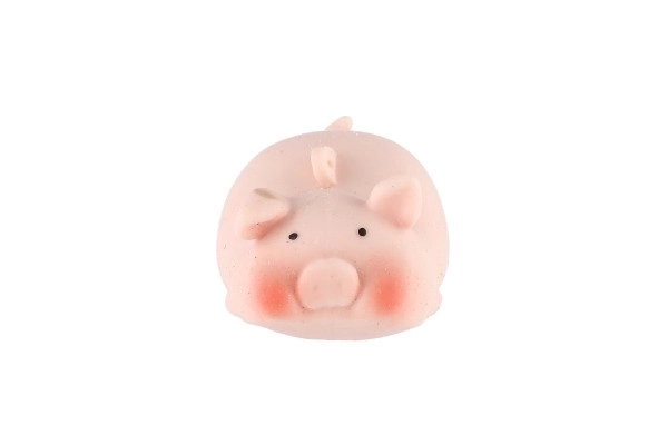 Świnka/prasatko antystresowe do ściskania silikon 6cm 4 rodzaje 24szt w pudełku