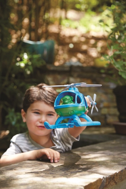 Zielony Helikopter Green Toys