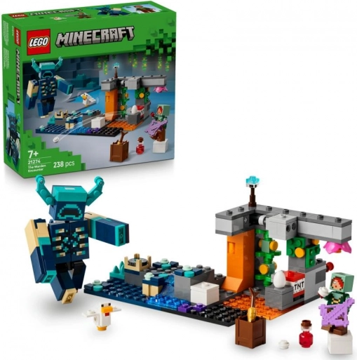 LEGO Minecraft spotkanie ze Strażnikiem