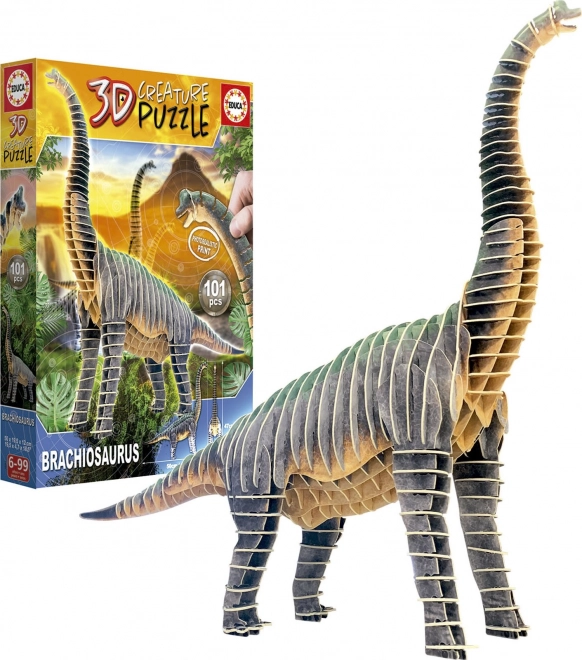 3D puzzle Brachiosaurus - 101 elementów