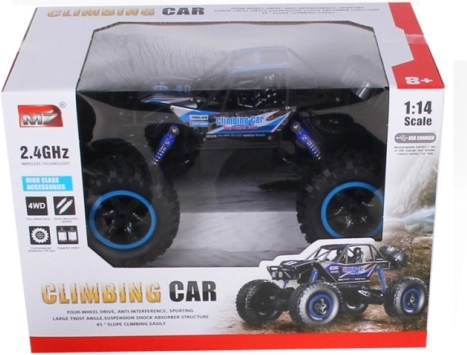 RC auto 1:10 2,4 GHz niebieskie