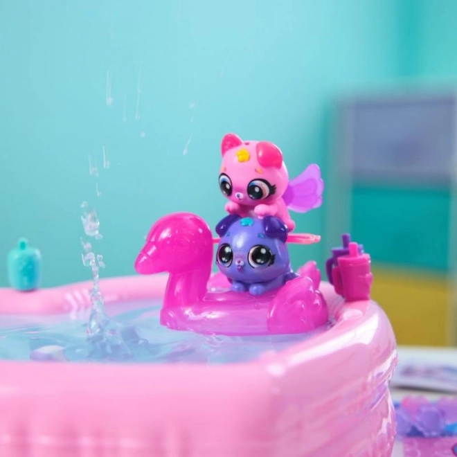 Zwierzątka Hatchimals na basenową imprezę