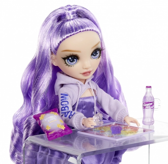 Rainbow High Sparkle & Shine Fashion lalka - Viola (Fioletowa)