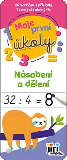 Moje pierwsze zadania z mnożenia i dzielenia zestaw dla dzieci