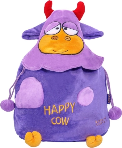 Puszysty plecak Krówka