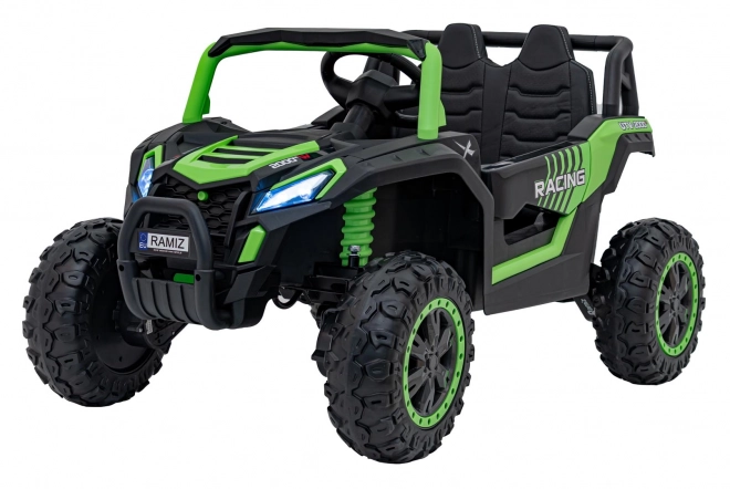 Dziecięce elektryczne auto Buggy UTV 2000M Racing Zielone