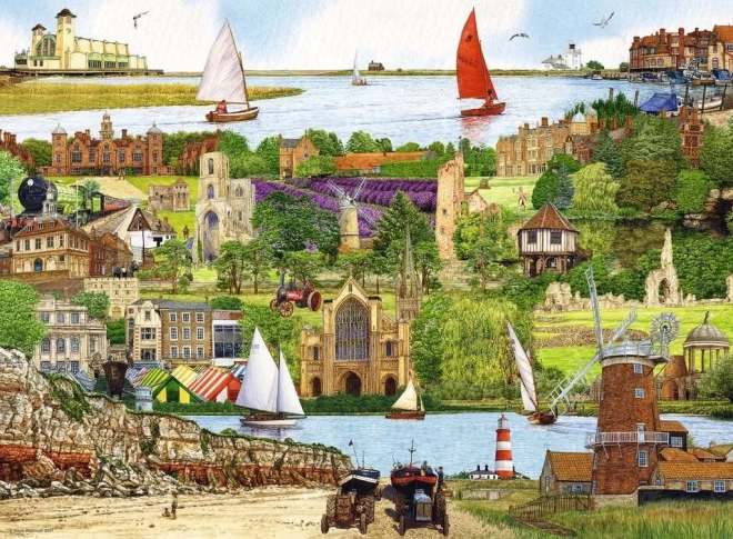 Puzzle Ucieczka do Norfolk