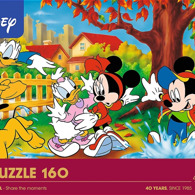 Puzzle Zabawa w kałużach 160 elementów