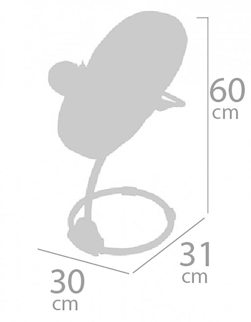 Wielofunkcyjne krzesełko do karmienia i huśtawka dla lalek 3 w 1 Koala