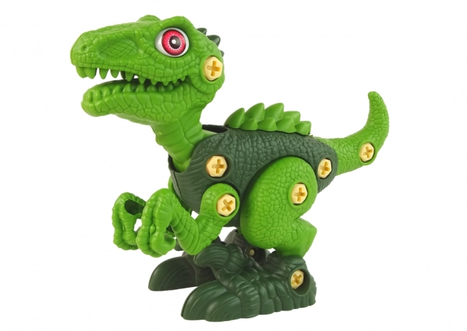 Dinozaur do rozebrania DIY zielony