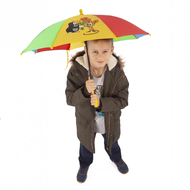 Kolorowy parasol Krecik