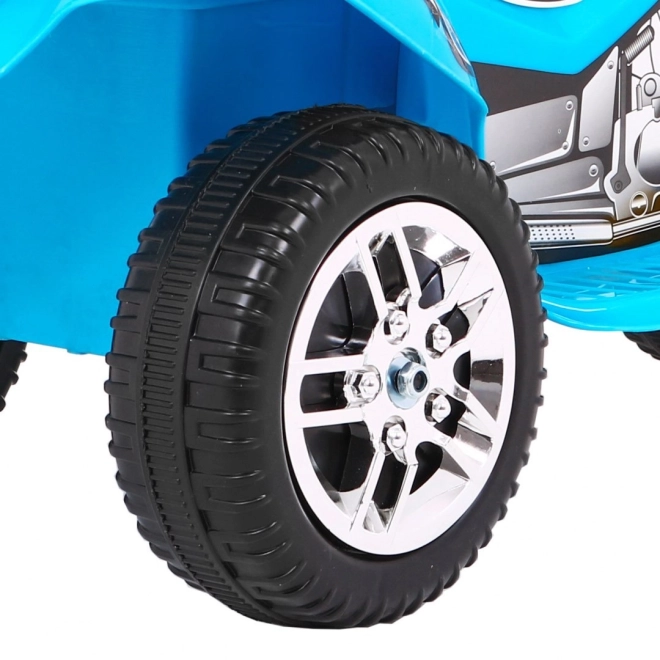 Trójkołowiec BJX-088 motocykl elektryczny + dźwięki + światła – Niebieska