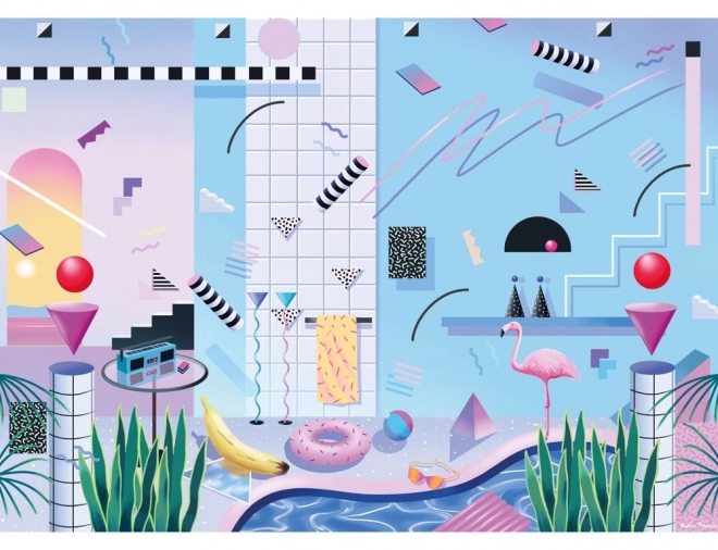 Puzzle Poolside 1000 elementów od Cloudberries