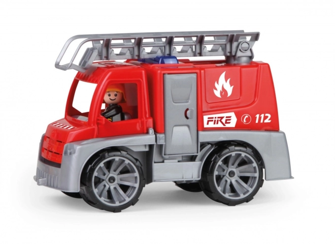 Auto Truxx strażak plastik 29cm z figurką w pudełku 39x22x16cm 24m+