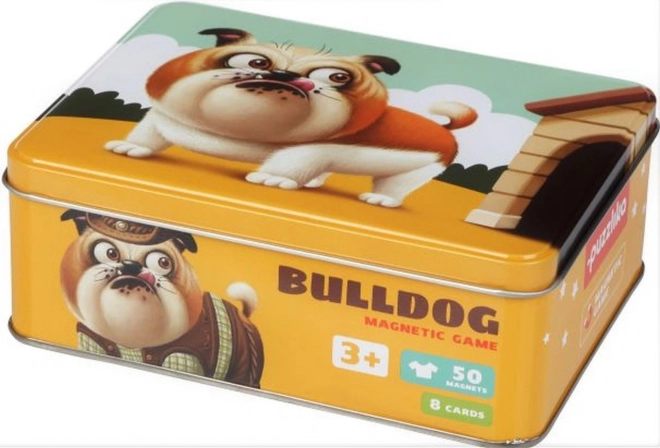 Puzzlika Buldog - Magnetyczna Gra dla Dzieci