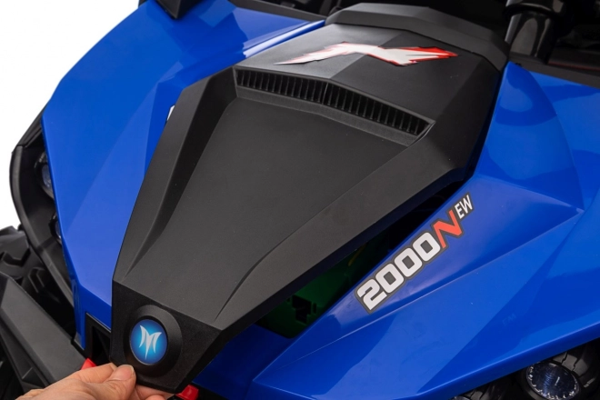 Dziecięcy elektryczny buggy UTV-MX niebieski