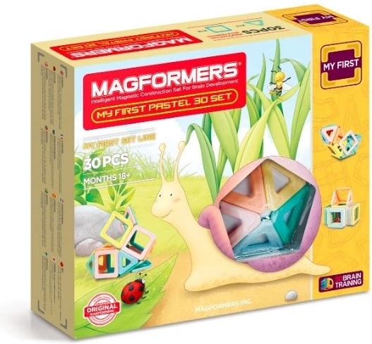 Magnetyczna konstrukcyjna Magformers Mój pierwszy Pastelle