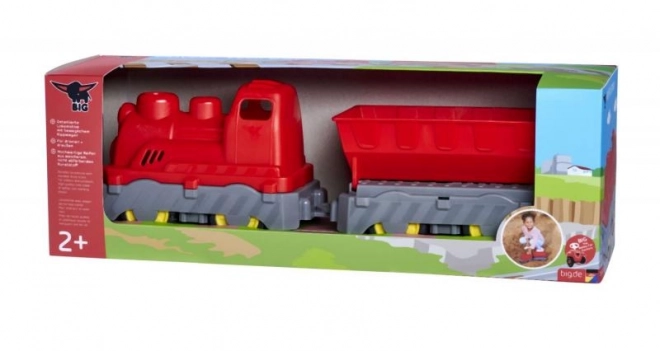 Mini Pociąg BIG Power Worker z wagonem 45 cm