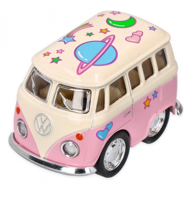 Metalowy model Volkswagen mini van 5cm