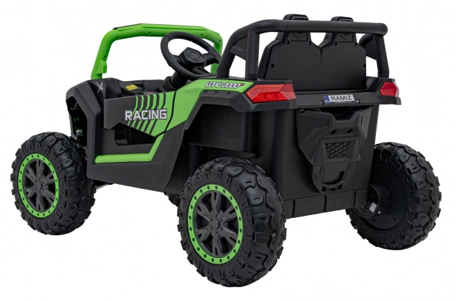 Dziecięce elektryczne auto Buggy UTV 2000M Racing Zielone