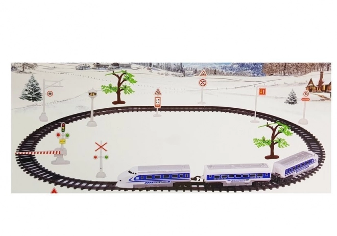 Elektryczny zestaw pociągów Pendolino z efektami