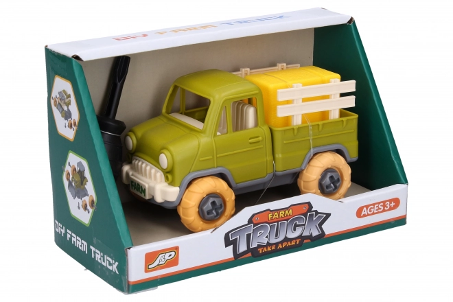 Auto do skręcania farma ciężarówka 14 cm