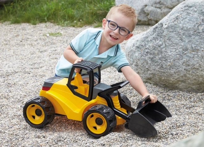 Duży żółto-czarny ładowacz Giga Trucks
