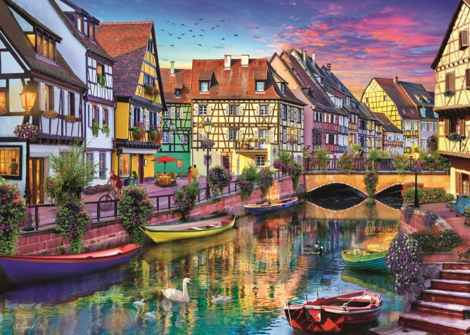 Puzzle 2000 elementów Colmar Francja