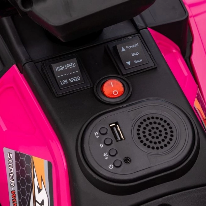 Dziecięcy elektryczny quad JC915 – Różowa