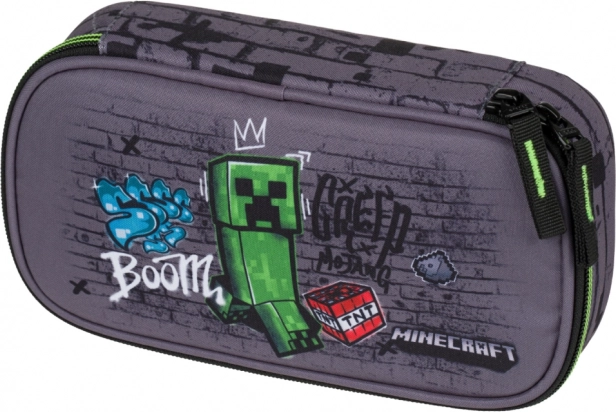 Szkolny piórnik Baagl Skate Minecraft TNT