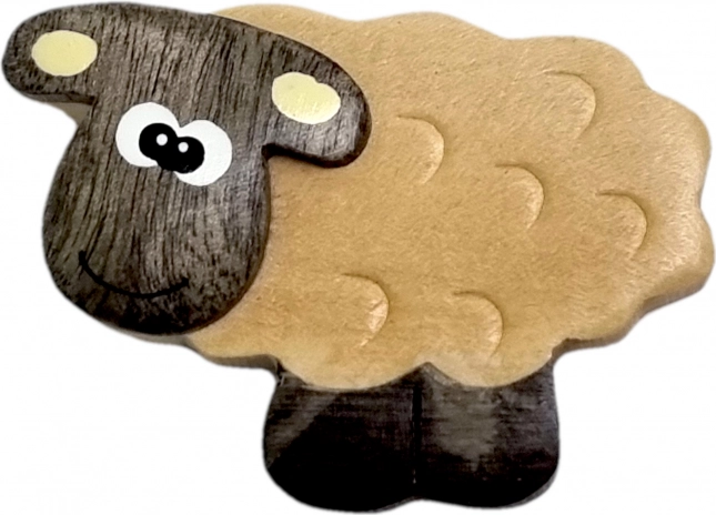 drewniany magnes owca 2Kids Toys